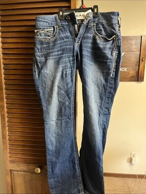 Ariat Women's Medium Blue Boot-Cut Jeans